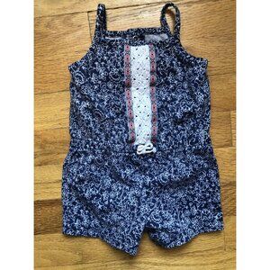 Carters 6M Romper Navy Blue